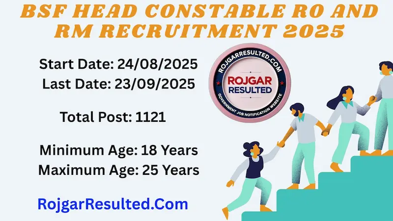 BSF Head Constable RO and RM Recruitment