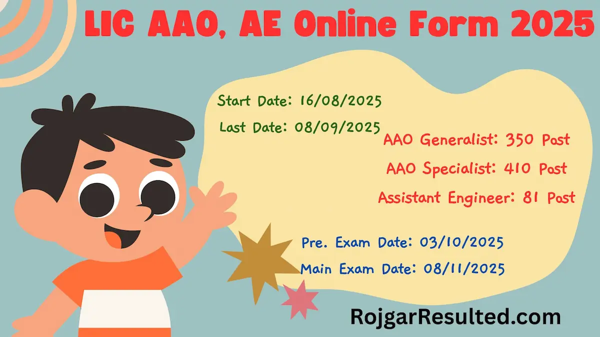LIC AAO and AE Recruitment 2025