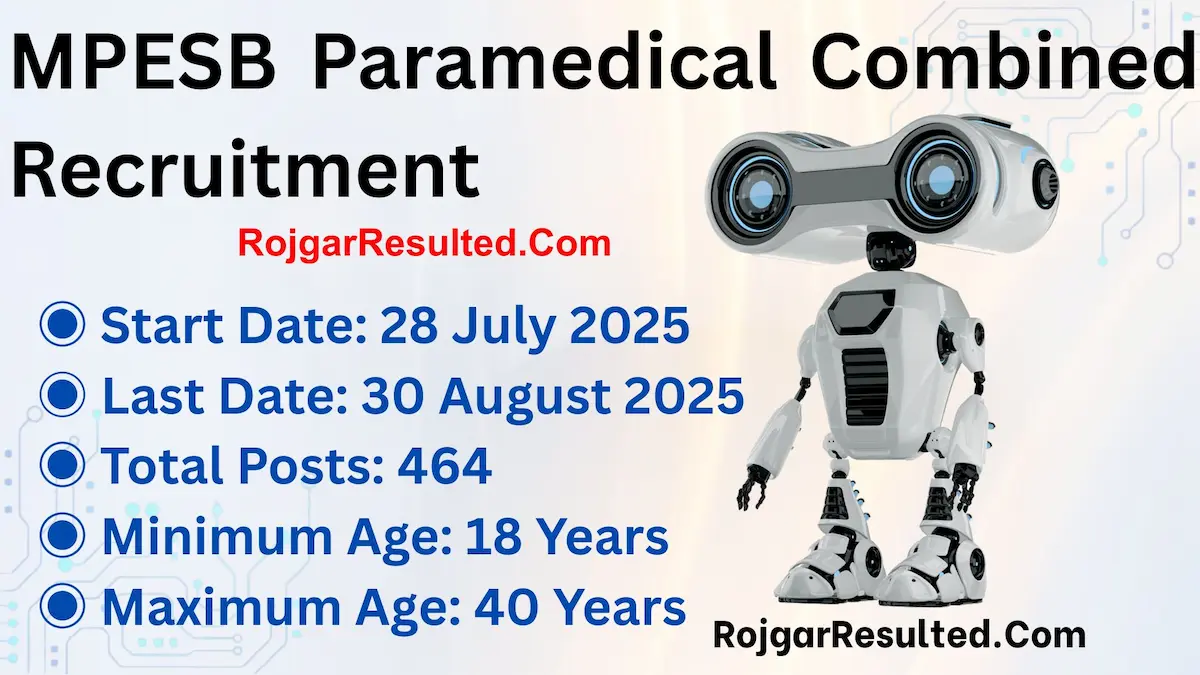 MPESB Paramedical Combined 