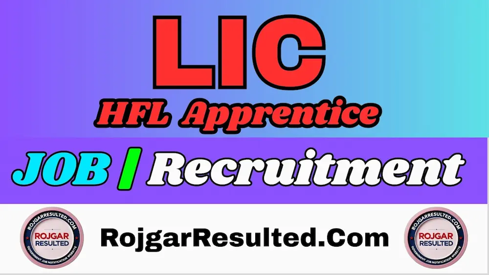 LIC HFL Apprentice