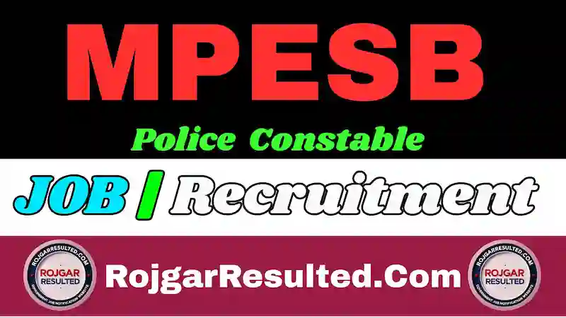 MPESB Police Constable