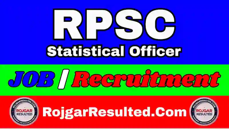 RPSC Statistical Officer