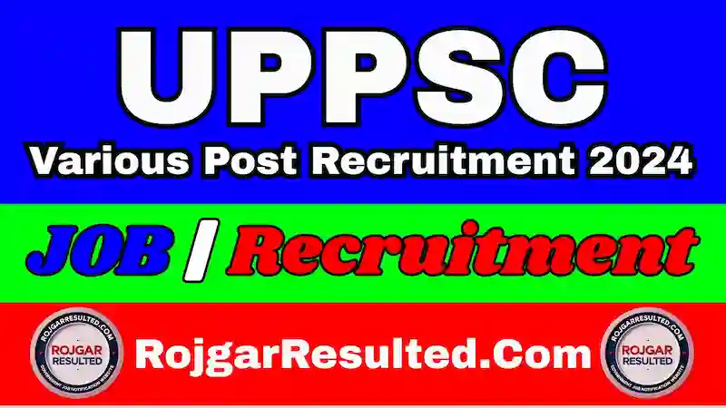 UPPSC Various Post
